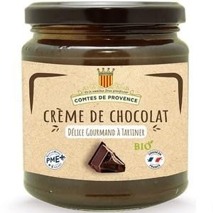 Comtes de Provence Chocolat Noir, Délice Gourmand à Tartiner 330g