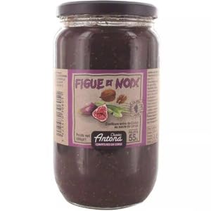 Chazzu Antona Figue et Noix Jam, Fig and Walnut Confiture, Corsican Specialty, 380g