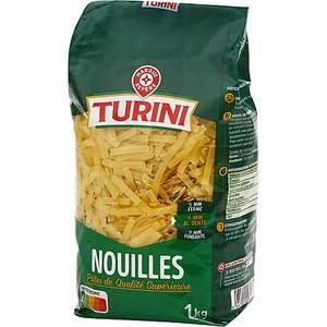 Turini Nouilles Pâtes de Qualité Supérieure, 1 kg
