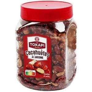 TOKAPI Cacahuètes à l'Ancienne, Roasted Peanuts 400g