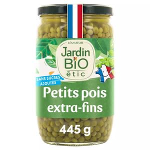Jardin Bio Petits Pois Extra Fins 680g