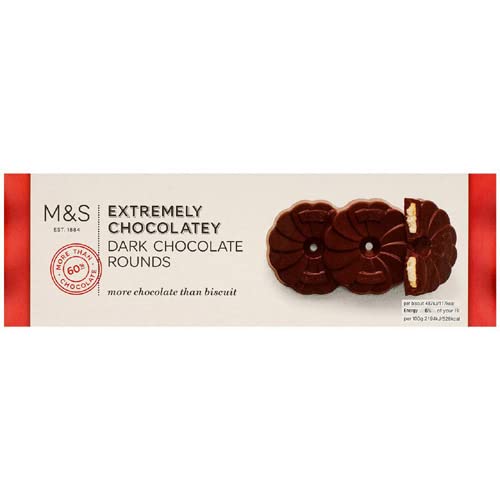 Marks and Spencer Extremely Chocolatey Dark Rounds 200g