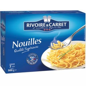 Rivoire & Carret Nouilles Qualité Supérieure, 500g