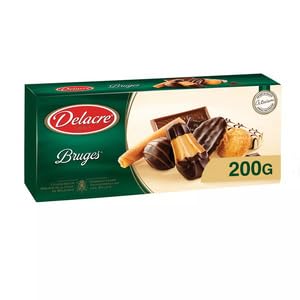 Delacre Bruges Chocolate Biscuits, 200g