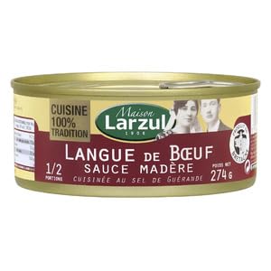 Maison Larzul Langue de Boeuf Sauce Madère, 274g