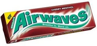 WRIGLEY'S AIRWAVES CHERRY MENTHOL