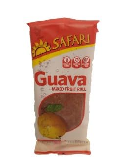 Safari Guava Mixed Fruit Roll, Gluten Free Snack, 80g