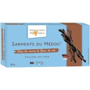 Révillon Sarments du Médoc Dark Chocolate with Fleur de Sel 155g
