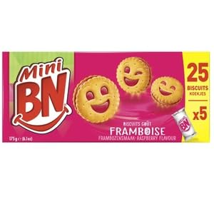 Mini BN Raspberry Flavour Biscuits
