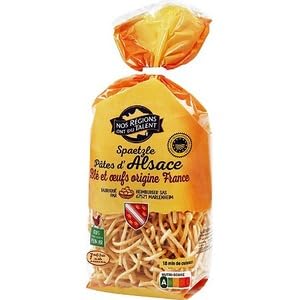 Nos Régions ont du Talent Spaetzle Pâtes d'Alsace, 500g
