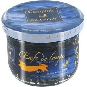 Comptoir du Caviar Oeufs de Lompe,Caviar Substitute, 100g