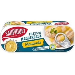 Saupiquet Filets de Maquereaux a la Moutarde 169g