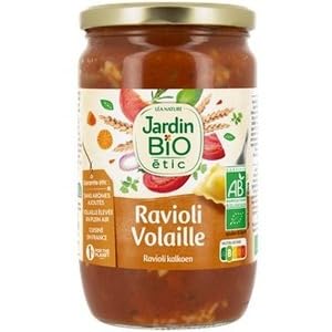 Jardin Bio Organic Ravioli with Poultry 700g