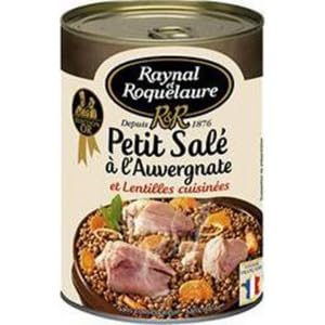Raynal and Roquelaure Auvergne-style Salted Petit and Cooked Lentils 420g