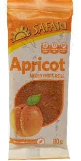 Safari Apricot Mixed Fruit Roll, 80g