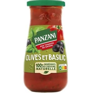 Panzani Olives et Basilic Tomato Pasta Sauce, 400g