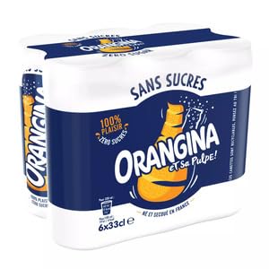 Orangina Jaune Light (Cans) 6x33cl