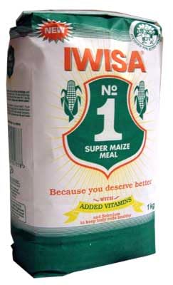IWISA No. 1 Super Maize Meal with Added Vitamins, 1kg