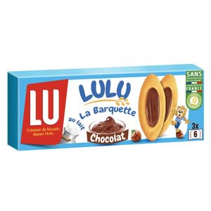 LU Lulu La Barquette au Lait Chocolat Biscuits