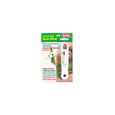 Winware Krisk Bean Slicer (This Handy Little Gadget prepares French-Cut Beans with Ease. It Strings and Slices Fresh Green Beans in one Swift Action)