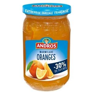 Andros Confiture Oranges Allegee 350g