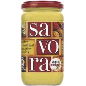 Savora Mustard Condiment with Spices, Jar, 385g