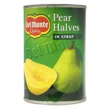 Del Monte Pear Halves In Light Syrup 420g
