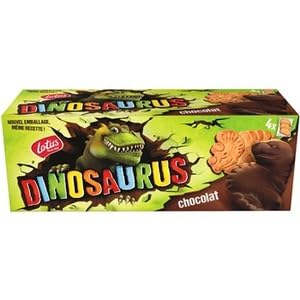Lotus Dinosaurus Chocolate Biscuits
