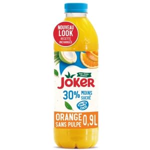 Joker Orange Juice Les Bien Faits Less Sugar 90cl