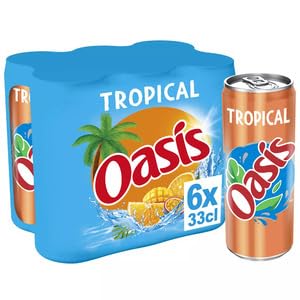 Oasis Tropical Canettes 6x33cl
