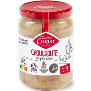 Charles Christ Choucroute aux Petits Lardons,Sauerkraut 790g