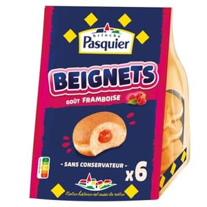 Brioche Pasquier Beignets Framboise, No Preservatives