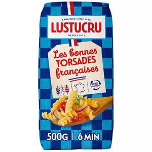 Lustucru Les Bonnes Torsades Françaises Pasta, 500g