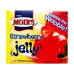 Moirs Strawberry Jelly, Vitamin C Enriched, 80g