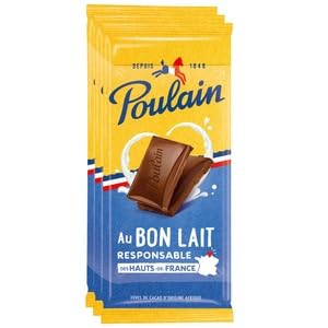 Poulain Chocolat Amour de Lait 3x100g
