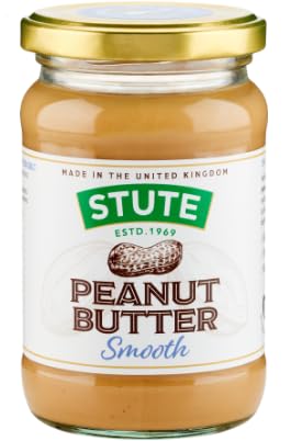 STUTE Peanut Butter, Smooth, Made in the United Kingdom