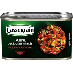 Cassegrain Tajine Grilled Vegetables, Coriander and Raisins (1/2) 375g