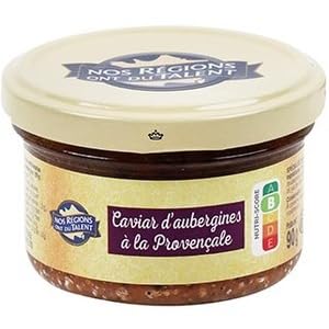 Nos Régions ont du Talent Caviar d'Aubergines à la Provençale 90g