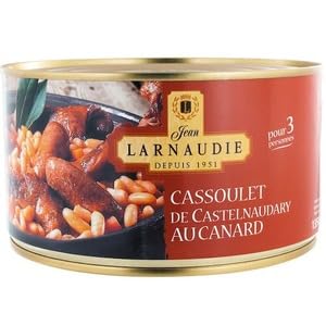 Jean Larnaudie Cassoulet de Castelnaudary au Canard 1.35Kg