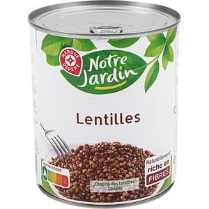 Notre Jardin (Grand Boîte) Lentilles 530g