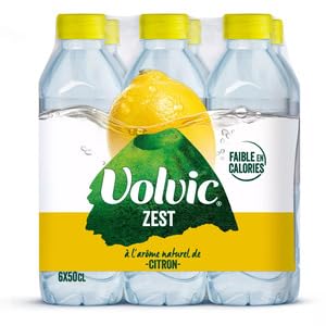 Volvic Zest Of Lemon Water 6x50cl