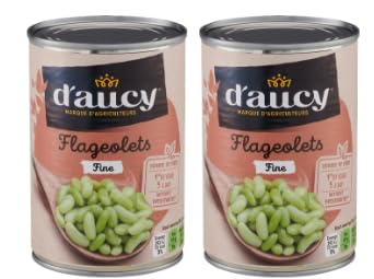 D'aucy Fine Flageolets, Pack of 2