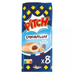 Pitch Chocolat au Lait Brioche Rolls, Milk Chocolate Filled