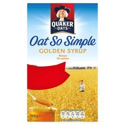 Oatso Simple Golden Syrup 360g - 10 sachets