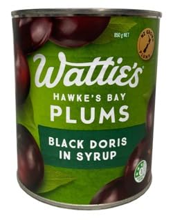 Wattie's Hawke's Bay Black Doris Plums in Syrup, 850g