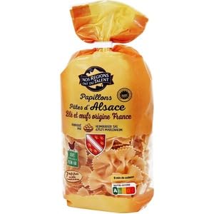 Nos Regions Pâtes Papillons d'Alsace 250g