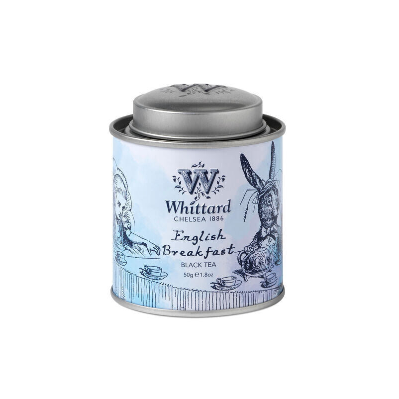 Whittard English Breakfast Alice in Wonderland Mini Caddy, 50g