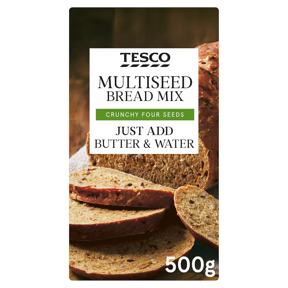 Tesco Multiseed Bread Mix, 500g
