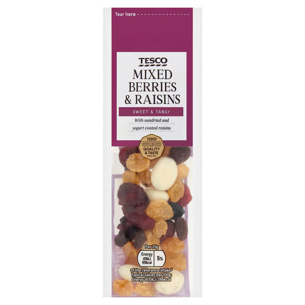 Tesco Mixed Berries, 25g