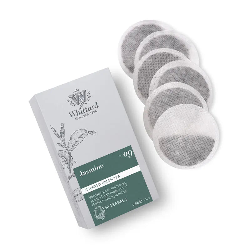 Whittard Jasmine 50 Traditional Teabags, 100g